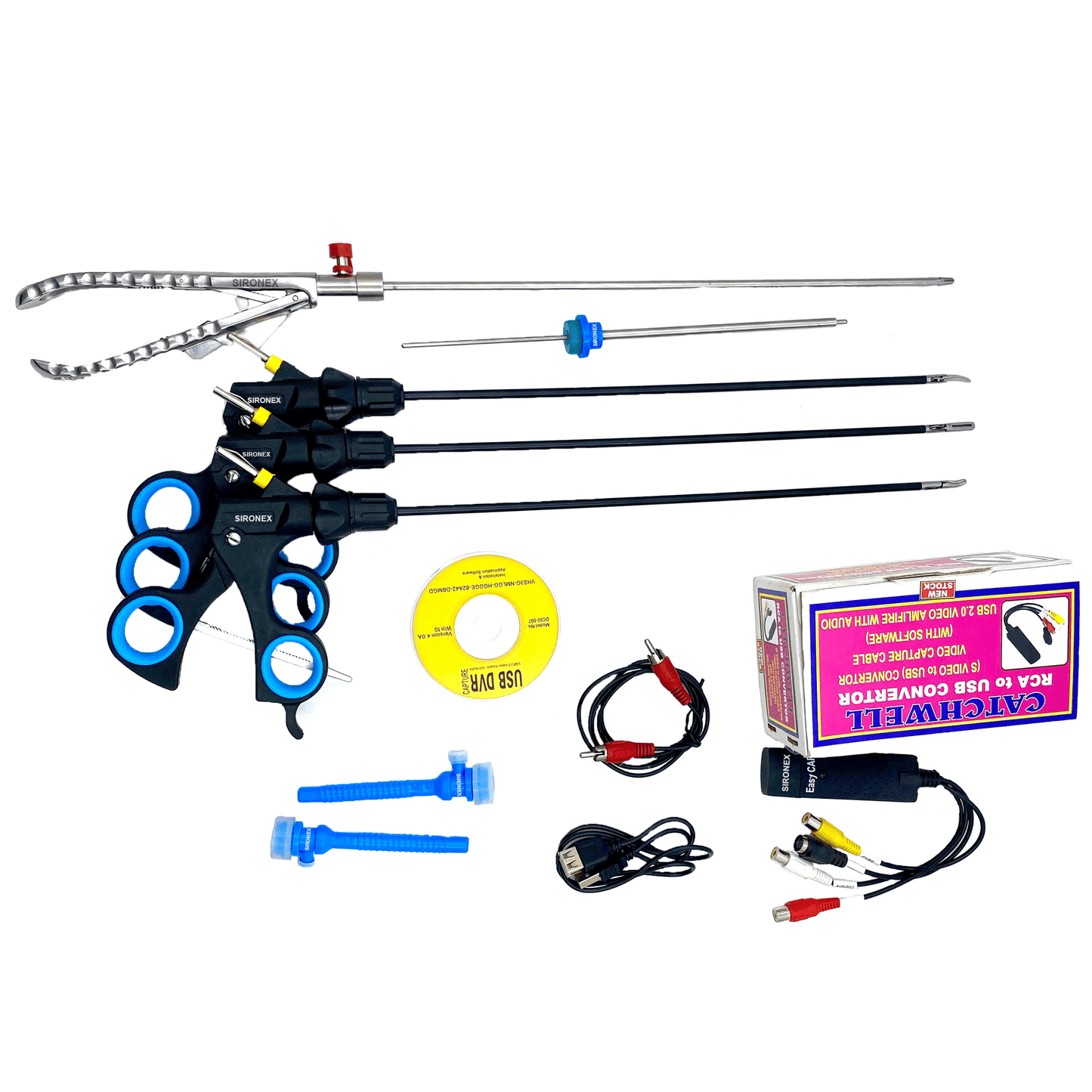 Laparoscopic Endo Trainer Simulator Set Practice Kit