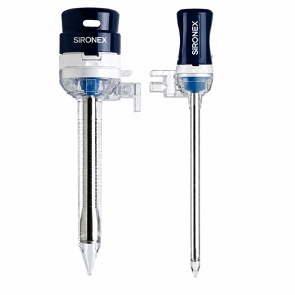Laparoscopic Optical Trocar With Fixation Cannula 5mm Disposable