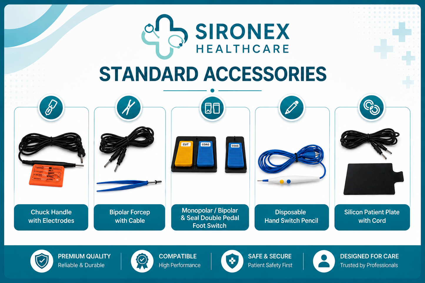 SIRONEX SPARSH 400 Advanced Electrosurgical Generator 400W