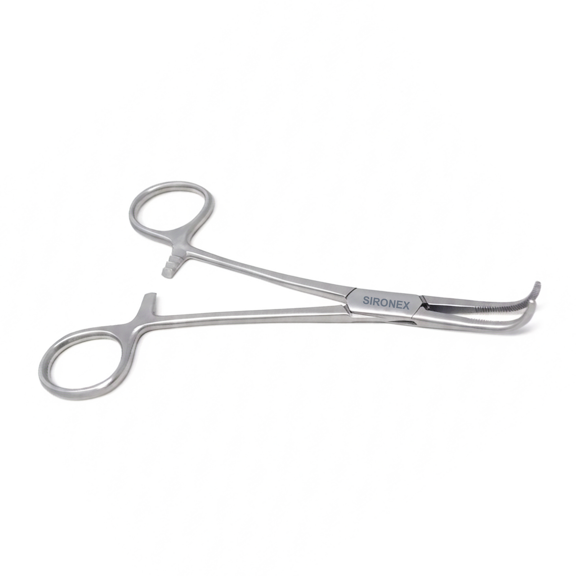 Sironex Mixter forceps 90 degree right angle clamp 6 inch reusable surgical instrument designed for vessel isolation, tissue dissection, suture passing, and clamping procedures. Stainless steel autoclavable artery forceps suitable for general surgery, vascular surgery, thoracic procedures, hospitals, surgical centers, and medical training applications.