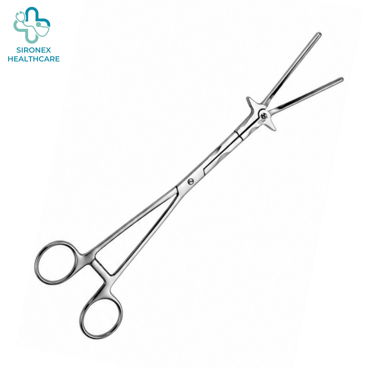 Main image	V Type Uterine Manipulator by SIRONEX HEALTHCARE
Handle close-up	Ring-style handle of the V Type Uterine Manipulator
Working-end close-up	Working end of the V Type Uterine Manipulator
Side view	Side view of the V Type Uterine Manipulator surgical instrument
Dimension image	V Type Uterine Manipulator with overall dimensions, if measured and shown