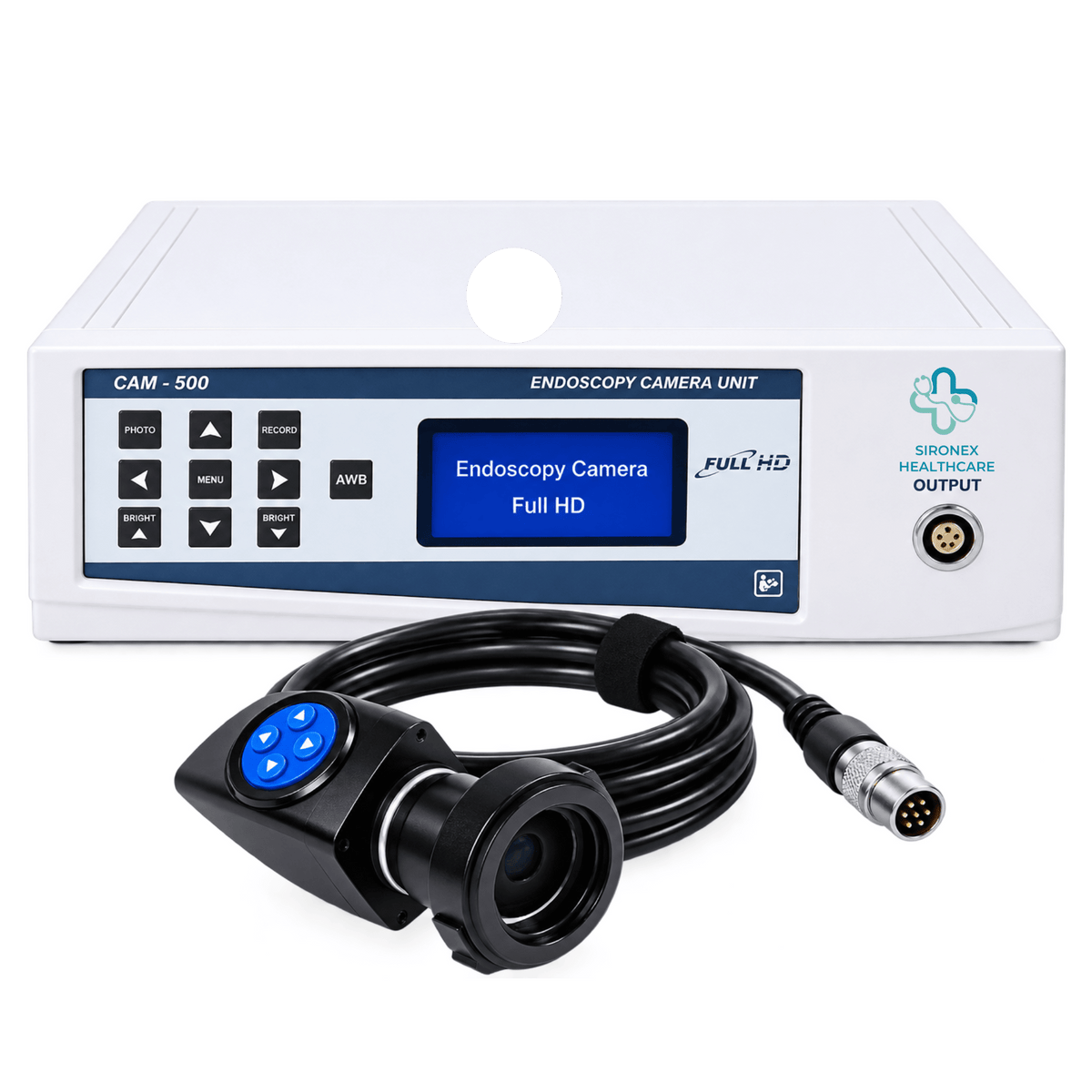 ENCAM 500 FULL HD ENDOSCOPY CAMERA SYSTEM 1080P 60 FPS