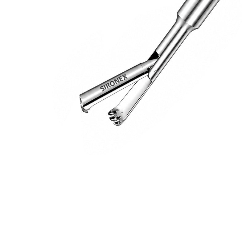 Laparoscopic Claw Toothed Forceps Rotatable 5mm Reusable