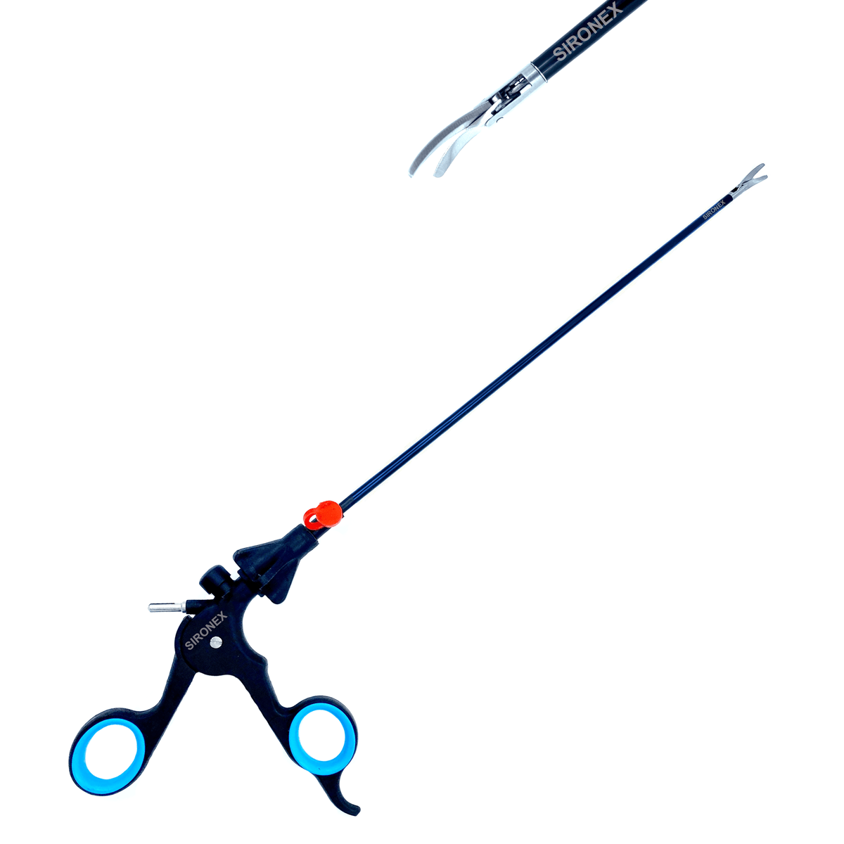 Laparoscopic Clickline Curved Scissors 5mm Reusable Surgical Scissors