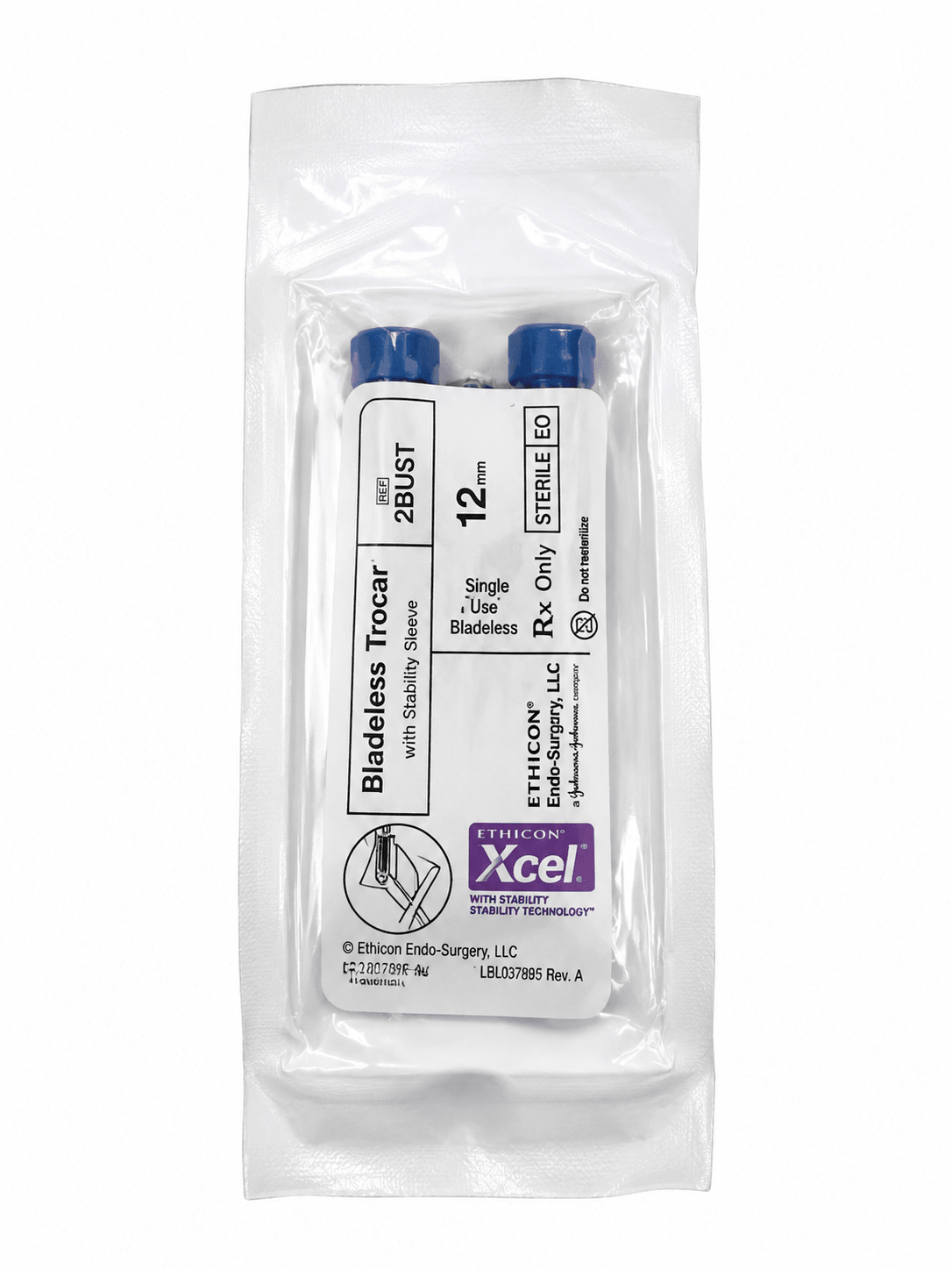 Laparoscopic Optical Trocar With Fixation Cannula 5mm Disposable