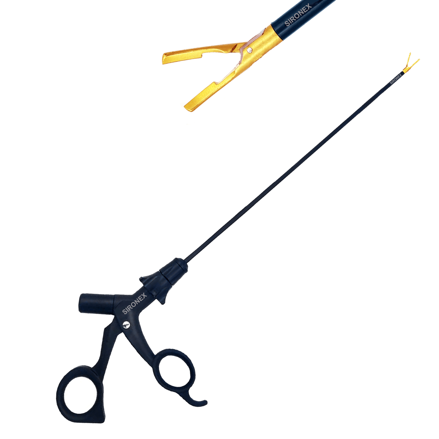 Bipolar vessel sealing instrument curved golden tip 5mm
laparoscopic vessel sealer cutter shearer handle curved gold
reusable surgical vessel sealer cutter stainless steel curved gold
laparoscopic 5mm vessel sealing cutting device storz curved type
Sironex bipolar vessel sealer cutter curved golden finish manufacturer and supplier best quality 