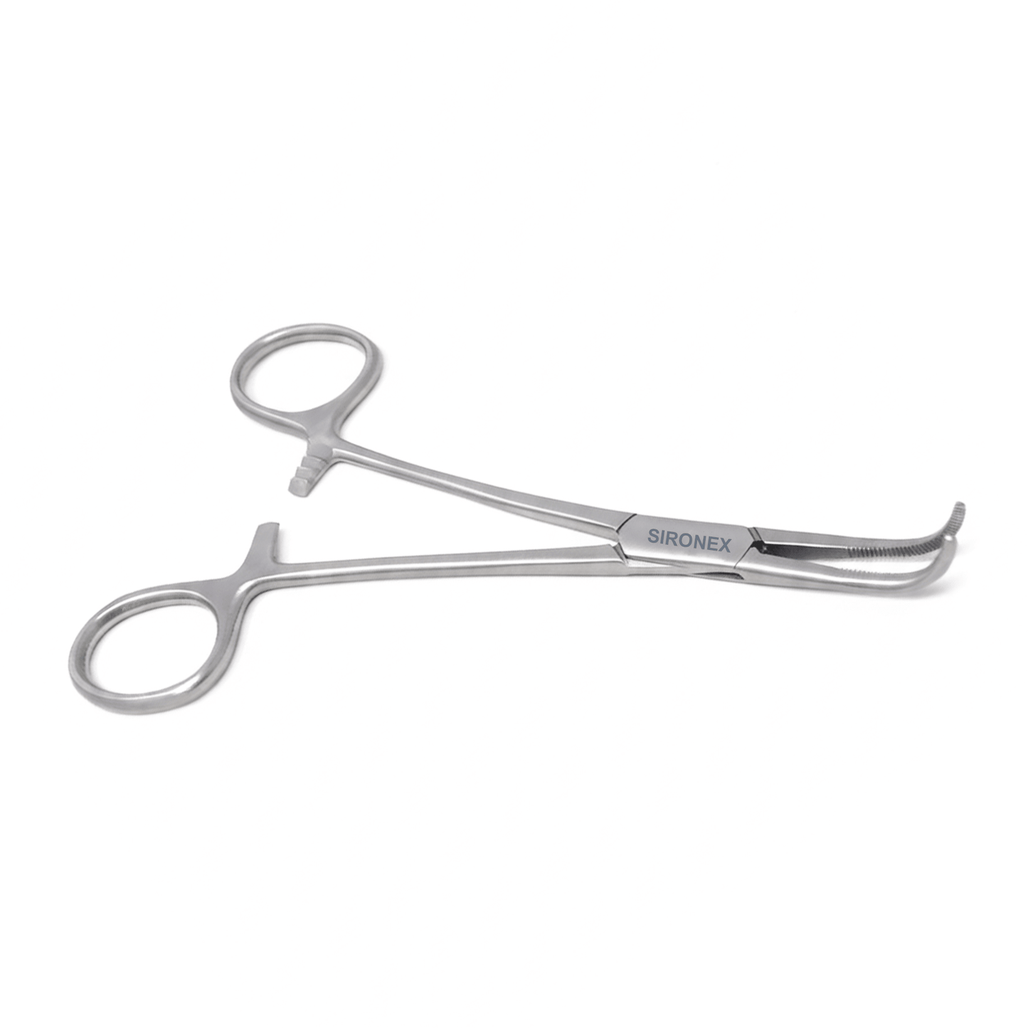 Sironex Mixter forceps 90 degree right angle clamp 6 inch reusable surgical instrument designed for vessel isolation, tissue dissection, suture passing, and clamping procedures. Stainless steel autoclavable artery forceps suitable for general surgery, vascular surgery, thoracic procedures, hospitals, surgical centers, and medical training applications.