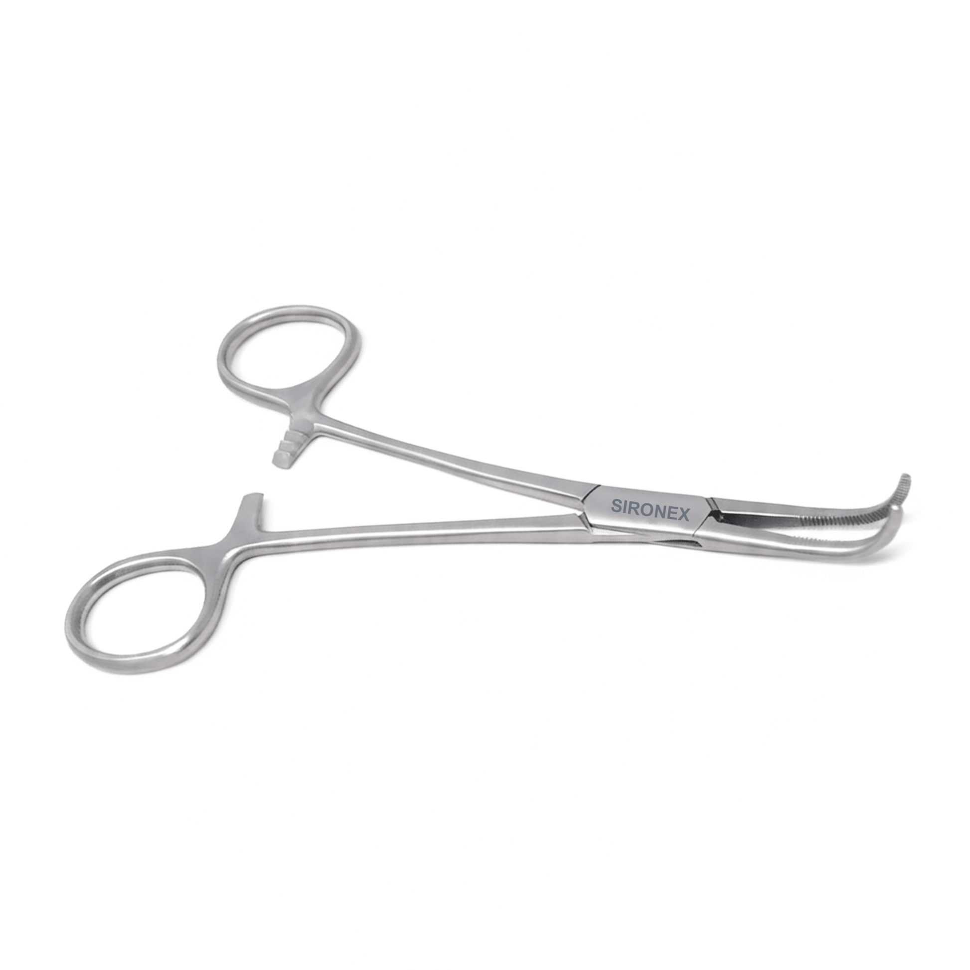 Sironex Mixter forceps 90 degree right angle clamp 6 inch reusable surgical instrument designed for vessel isolation, tissue dissection, suture passing, and clamping procedures. Stainless steel autoclavable artery forceps suitable for general surgery, vascular surgery, thoracic procedures, hospitals, surgical centers, and medical training applications.