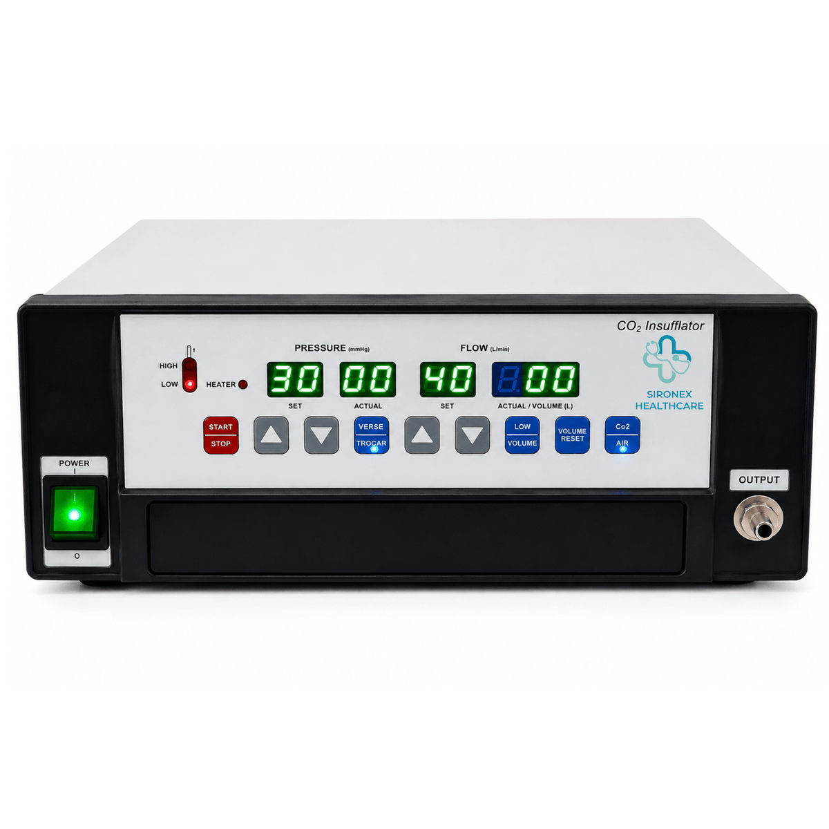 SIB 40 L CO₂ Insufflator (40 LPM) Laparoscopic CO₂ Insufflation System